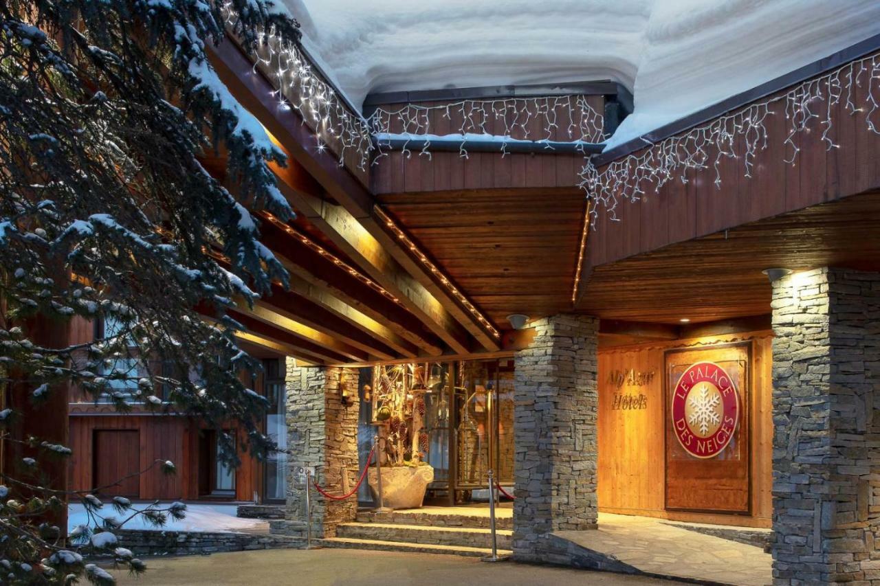 Hotel Le Palace Des Neiges Courchevel Exterior foto